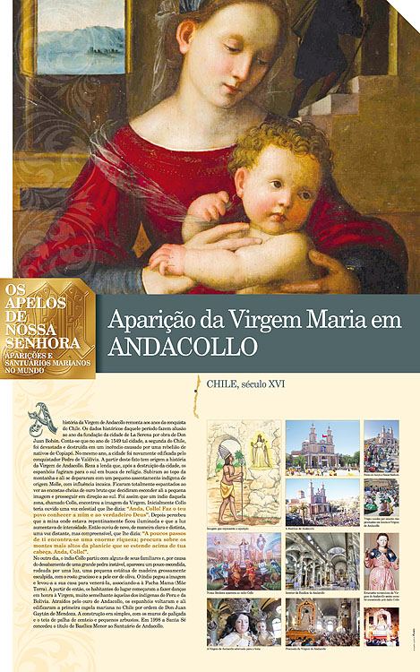Painel oficial sobre Nossa Senhora de Andacollo