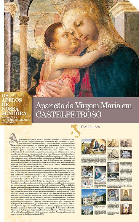 Painel oficial sobre Nossa Senhora de Castelpetroso