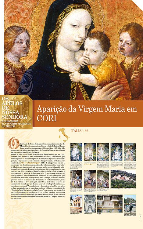 Painel oficial sobre Nossa Senhora de Cori