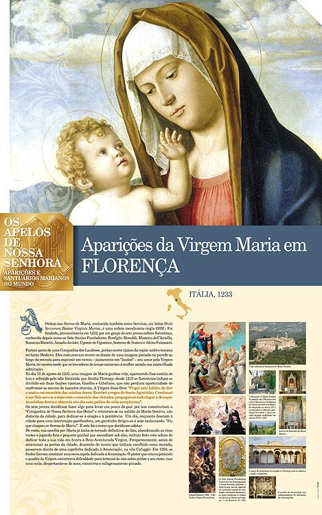 Painel oficial sobre Nossa Senhora de Florença