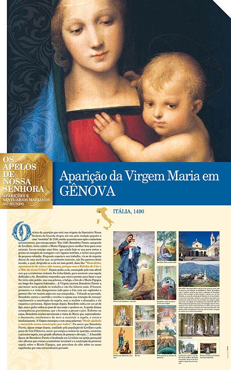 Painel oficial sobre Nossa Senhora de Gênova