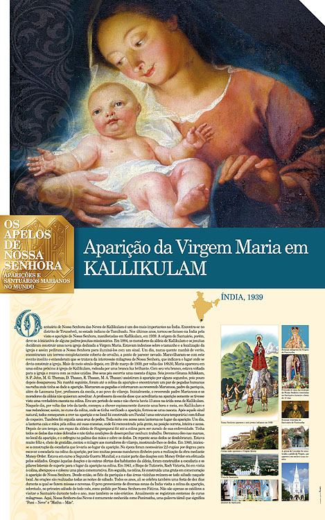 Painel oficial sobre Nossa Senhora de Kallikulam