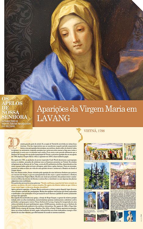 Painel oficial sobre Nossa Senhora de Lavang