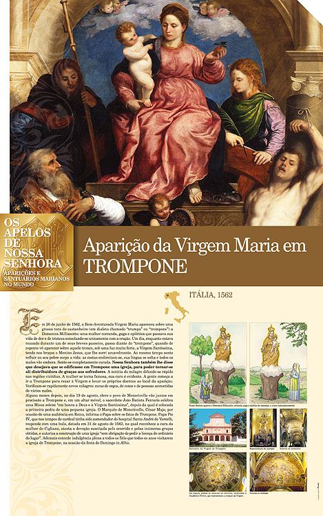 Painel oficial sobre Nossa Senhora de Moncrivello