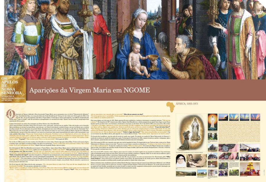 Painel oficial sobre Nossa Senhora de Ngome