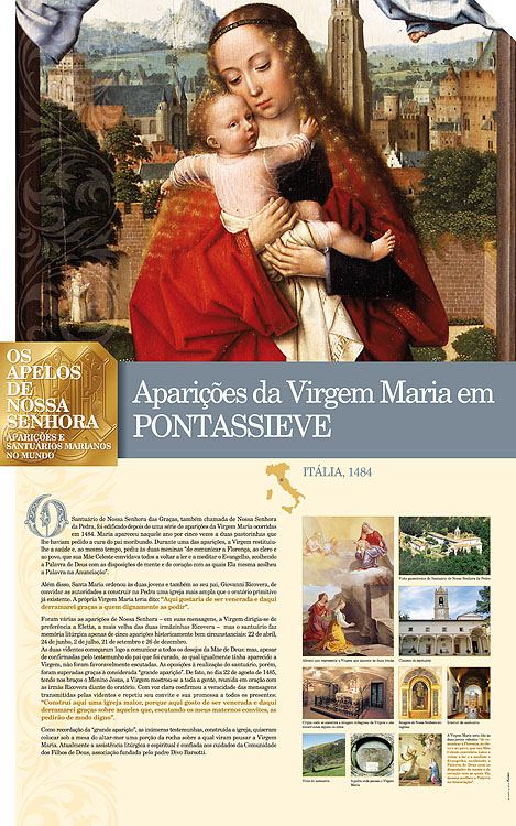 Painel oficial sobre Nossa Senhora de Pontassieve