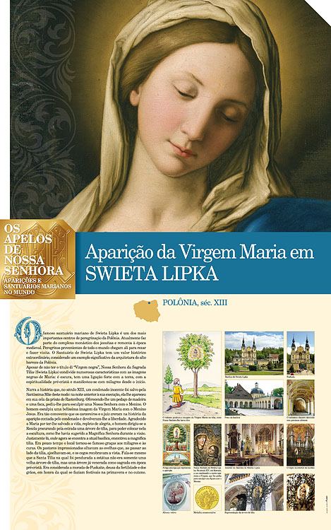 Painel oficial sobre Nossa Senhora de Swieta Lipka