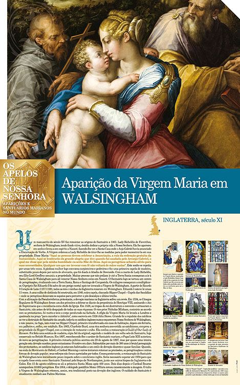 Painel oficial sobre Nossa Senhora de Walsingham