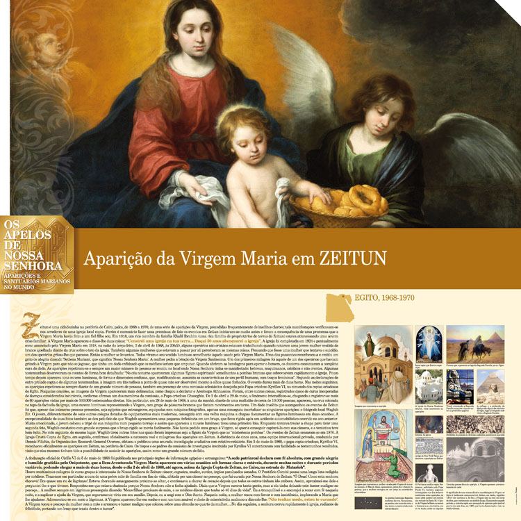 Painel oficial sobre Nossa Senhora de Zeitun